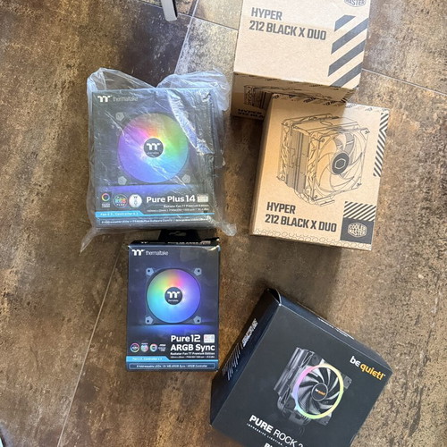 PC Cooling Upgrade Pack with Thermaltake, Cooler Master, be quiet! fans and coolers