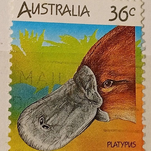 Australia stamps used, pack of 8