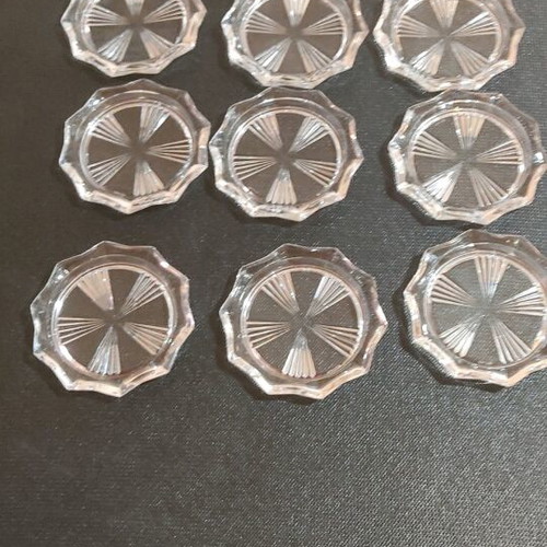 Vintage plates like new, set of 10 for spoon sweets