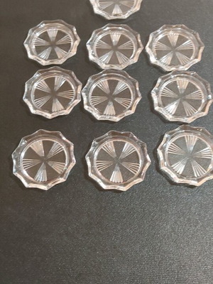 Vintage plates like new, set of 10 for spoon sweets