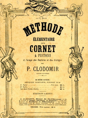 Trumpet method used from 1890 by P. Clodomir, complete booklet