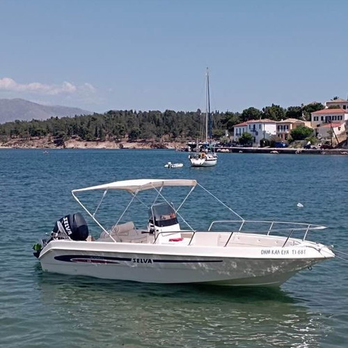 Selva 6.0 Boat like new with 100 HP engine and trailer