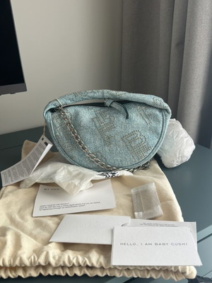 By Far bag new, leather, blue