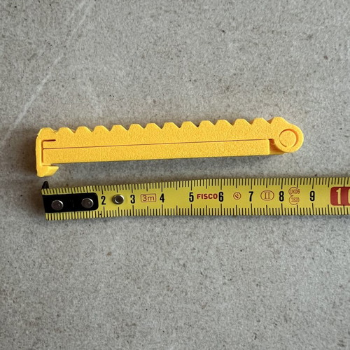 Set of 6 bag sealing clips 3D printed