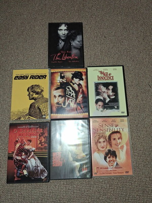 Set of 7 classic and musical DVDs with Greek subtitles