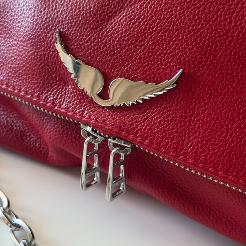 Zadig & Voltaire Crossbody bag like new, red leather