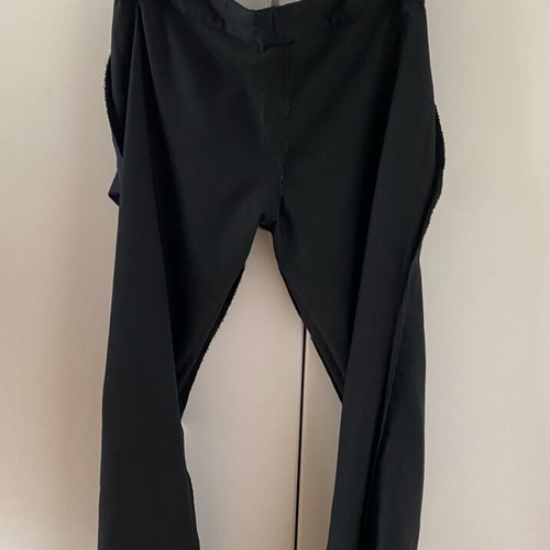 Miss Sixty Killah Black Tuxedo Stripe Pants like new, low rise, size 7XL