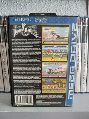 Power Rangers The Movie Sega Mega Drive game