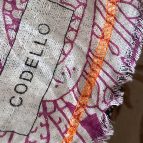 Codello tricolor scarf excellent condition impressive