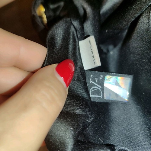 Diane Von Furstenberg backpack used, black