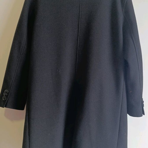 Bershka black coat like new, size S
