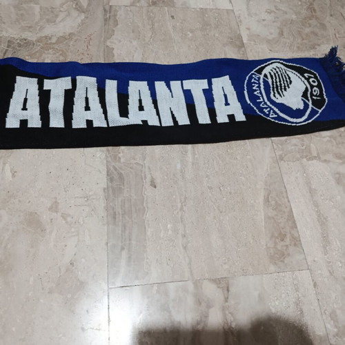 Olympiacos Atalanta Europa League 2022 double-sided scarf used