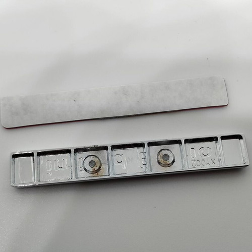 Metal Limited Edition Car Badge like new, red chrome finish