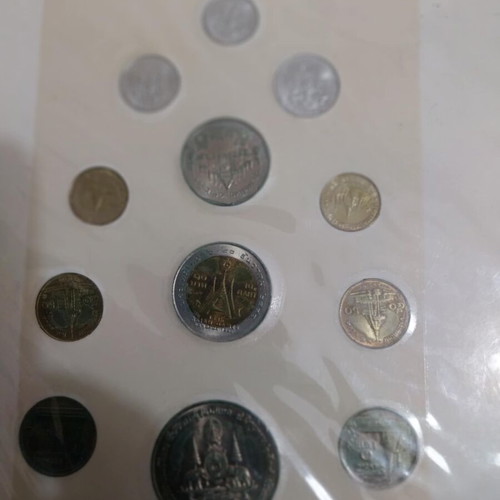 Thailand 1996 collectible coin set, 50th anniversary Rama IX