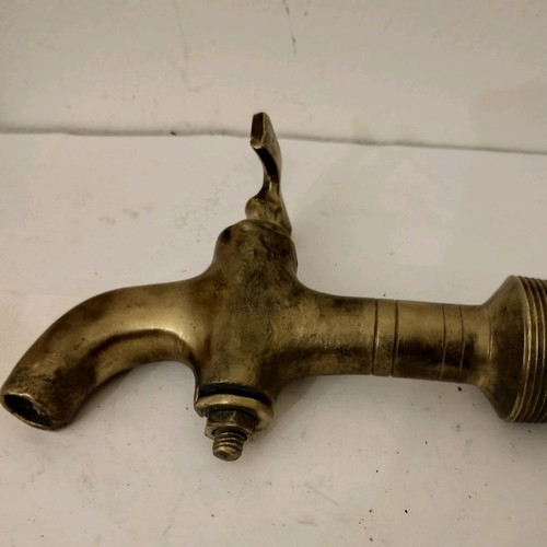 Bronze tap used from wooden wine barrel 1950