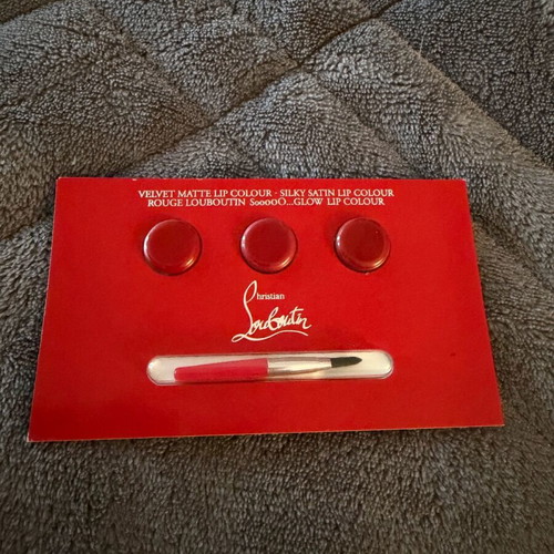Christian Louboutin velvet matte lipsticks sealed