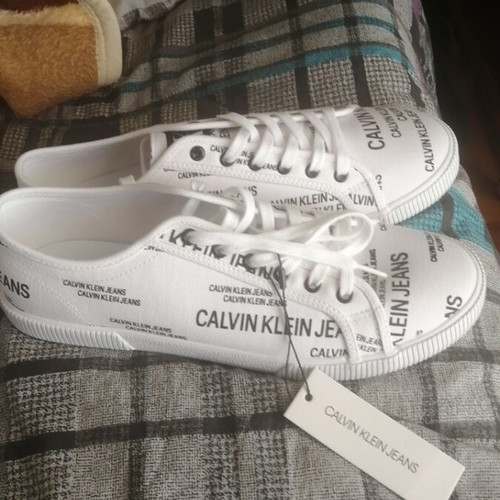 Calvin Clein men's sneakers new size 44 black-white