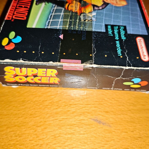 Super Soccer Super Nintendo Entertainment System SNES used, PAL
