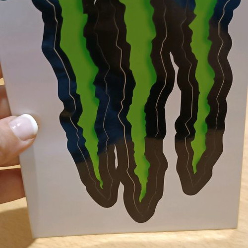Monster stickers new, large 12x17cm and small 8.5x11cm