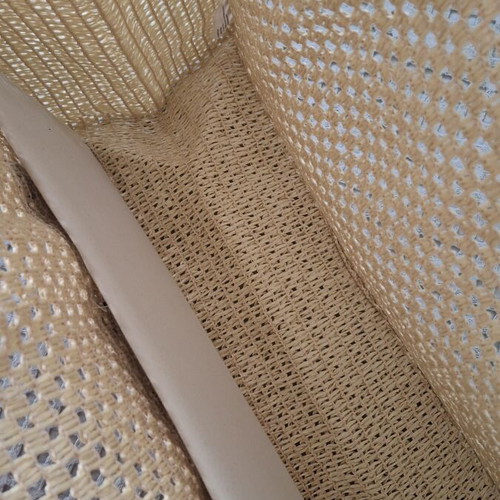 Sephora straw shoulder bag new, beige