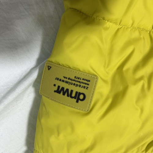 Zara puffer jacket new, yellow, size L