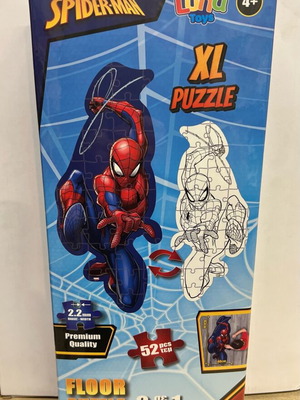Spider-Man coloring floor puzzle new 40x83 cm 52 pcs
