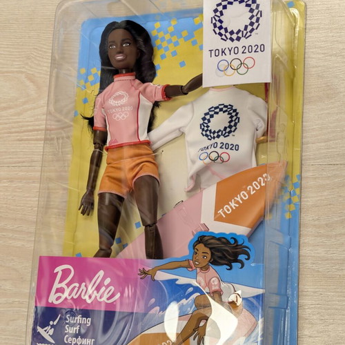 Barbie Tokyo 2020 Olympic Games Surfing Doll Gold Medal