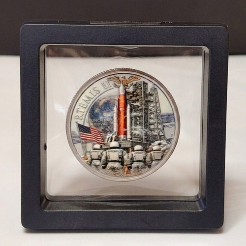 NASA Artemis II Collectible Medal with Display Case new