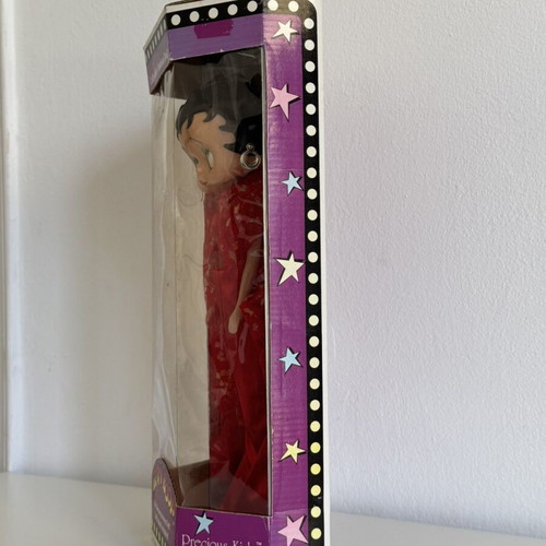 Vintage collectible Betty Boop doll new with box and stand
