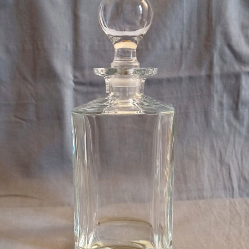 Wedding crystal carafe, new, 26cm height