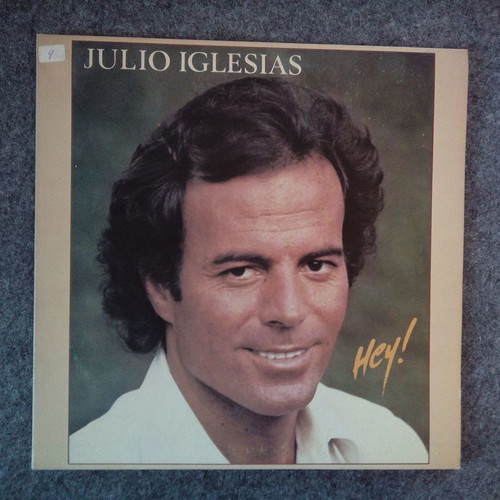 Julio Iglesias Hey! vinyl LP record used