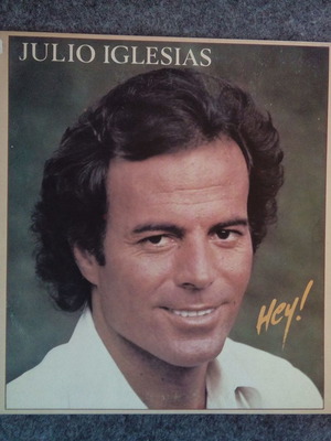 Julio Iglesias Hey! δίσκος βινυλίου LP μεταχειρισμένος