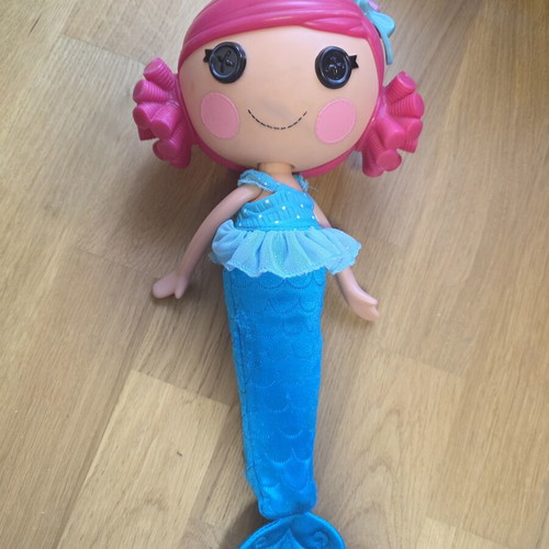 Lalaloopsy Sew Magical Mermaid Doll Coral Sea Shells 28cm like new