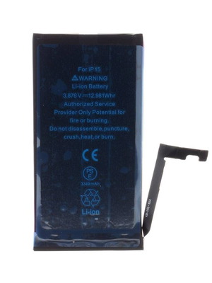 Μπαταρία iPhone 15 3349mAh με ένδειξη υγείας μπαταρίας, καινούργιο