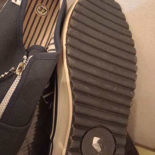 Elite blue shoes size 37