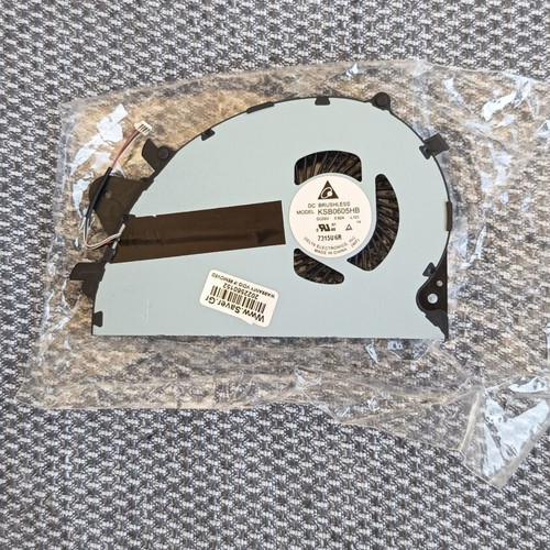 Laptop fan KSB0605HB-L101 compatible with Sony Vaio SVS15 SVS1511 new