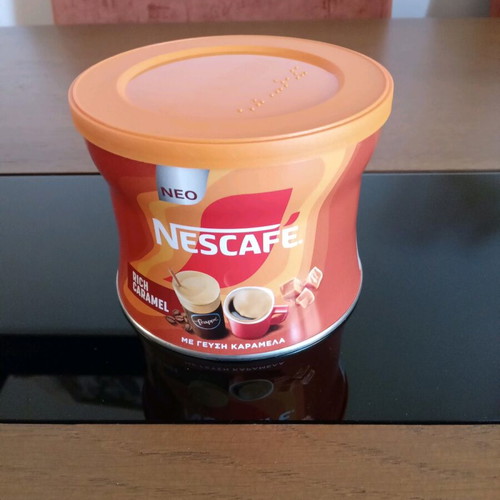 Nescafe boxes like new, pack of 7, glass, plastic, paper, metal