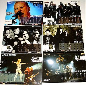 Metal Ημερολόγιο 2009