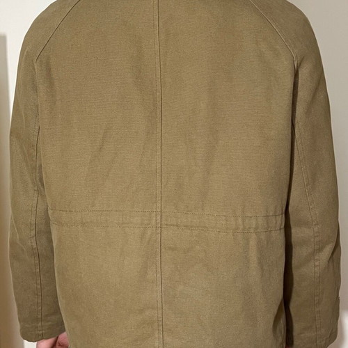 Zara military jacket like new, size L, beige
