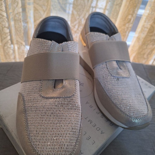 Sportex shoes size 40 like new, beige and gold