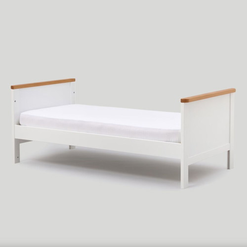 Mothercare Lulworth convertible bed used with 70x140cm mattress