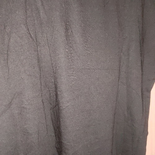 Blouse short-sleeved with closed neck like new, black, XS