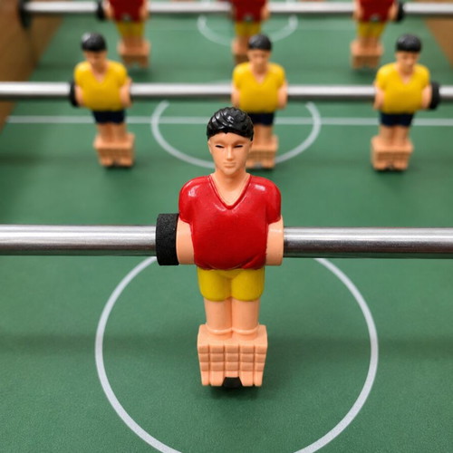 Mini Wooden Table Football 34x22cm like new