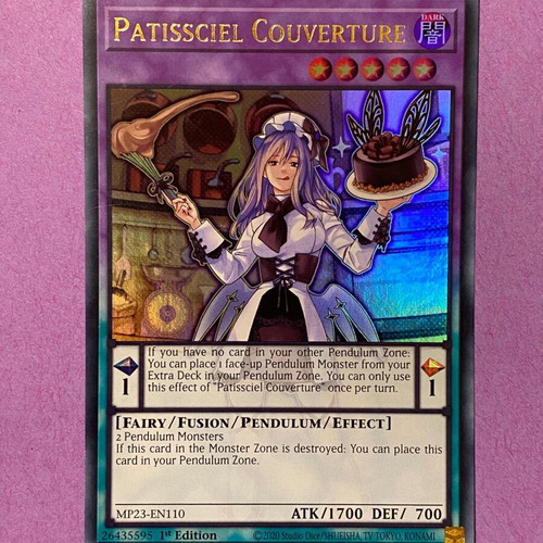 Yu-Gi-Oh card Patissciel Couverture like new