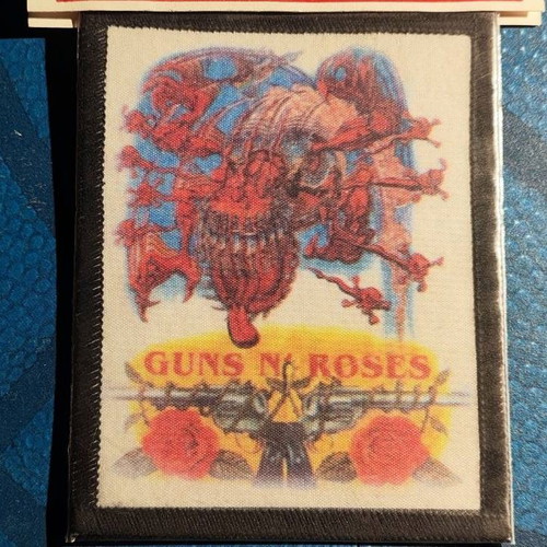 Set of 5 extremely rare vintage Guns'n'Roses and Freddie Mercury memorabilia like new