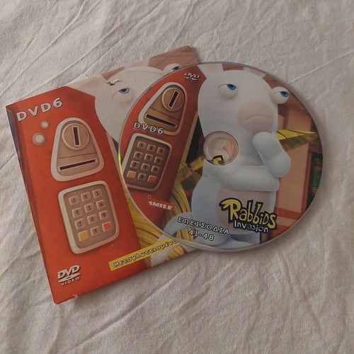 Rabbids DVD children's like new, dubbed
