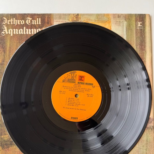 Jethro Tull Aqualung LP used, 1st US 1971, gatefold textured sleeve
