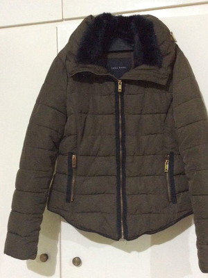 Zara Γυναικείο μπουφάν medium μεταχειρισμένο, χακί