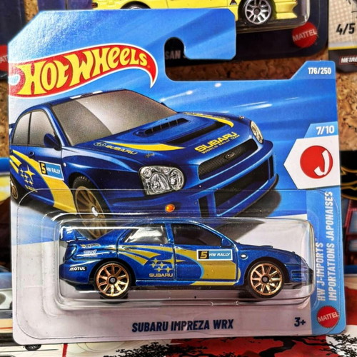 Hot Wheels Subaru Impreza WRX toy car