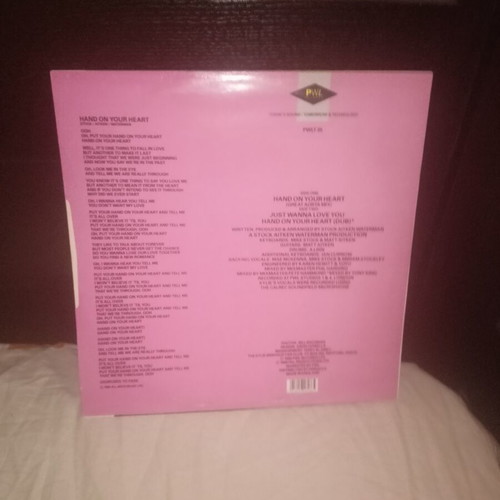 Kylie Minogue Hand On Your Heart 12" vinyl used, pop